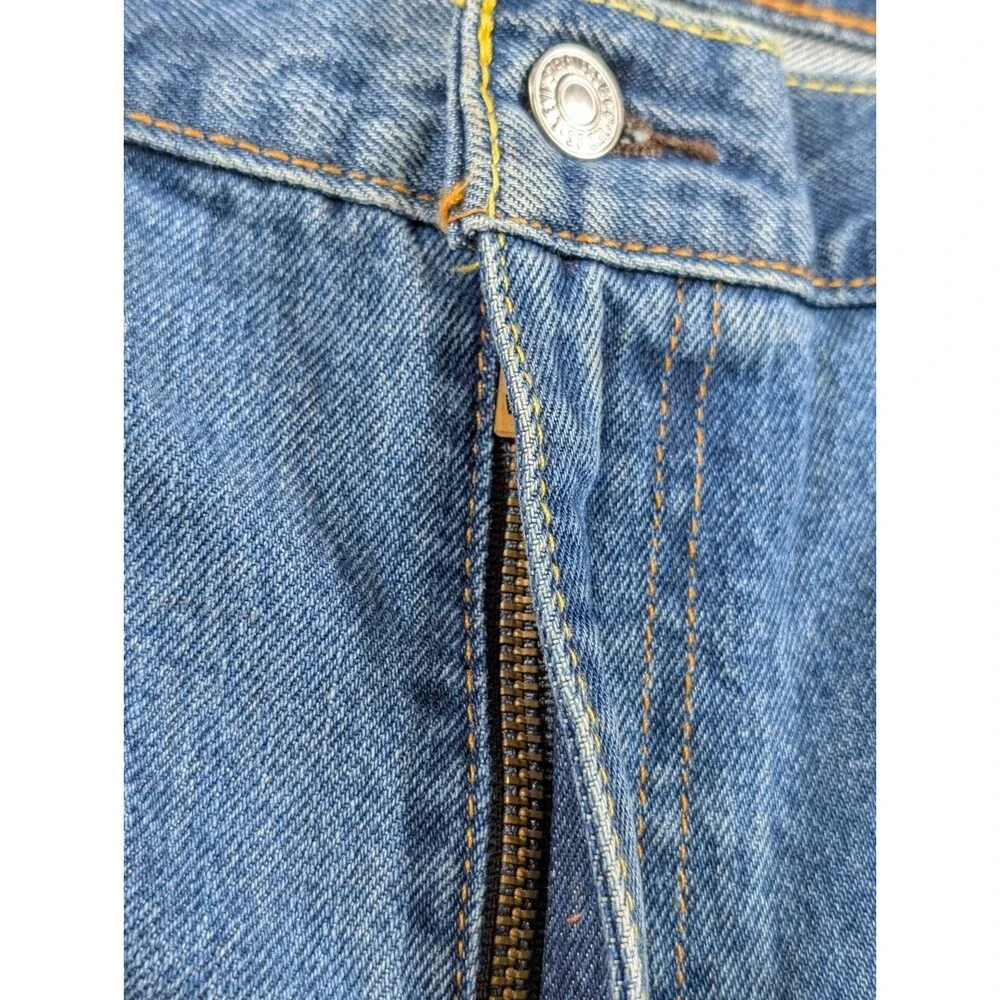 Levi’s 550 Jeans Men’s 44x30 Blue Denim Relaxed Fit Casual Minimalist